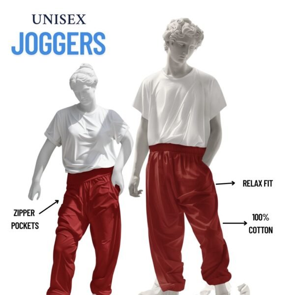 UNISEX JOGGER WITH ZIP POCKET - Image 4