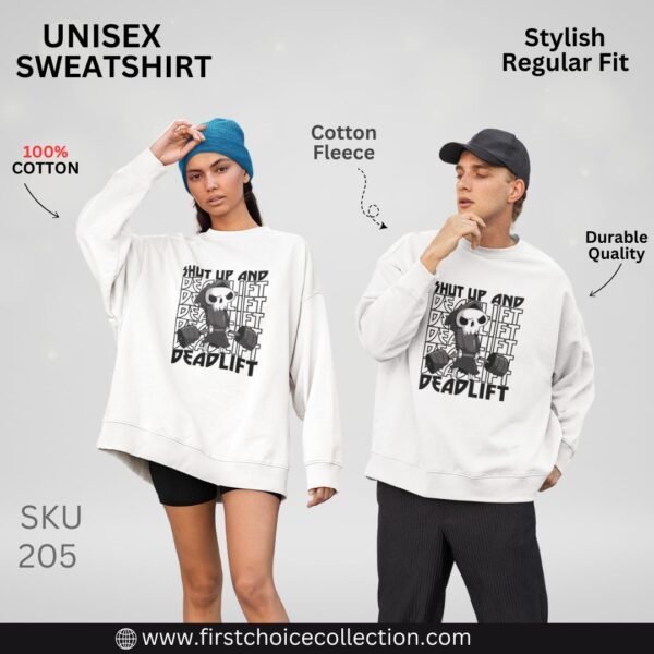 DEADLIFT PRINTED SWEATSHIRT UNISEX - Image 3