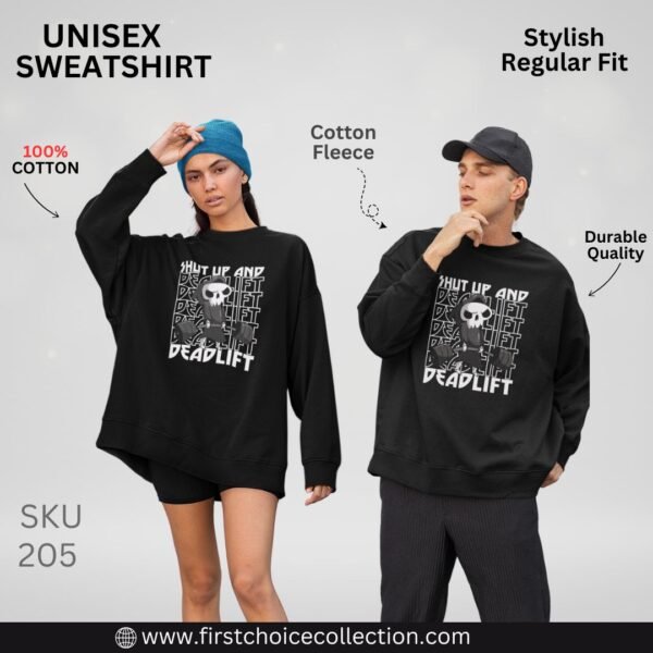 DEADLIFT PRINTED SWEATSHIRT UNISEX - Image 6