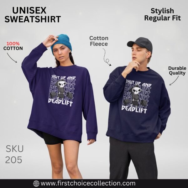 DEADLIFT PRINTED SWEATSHIRT UNISEX - Image 4