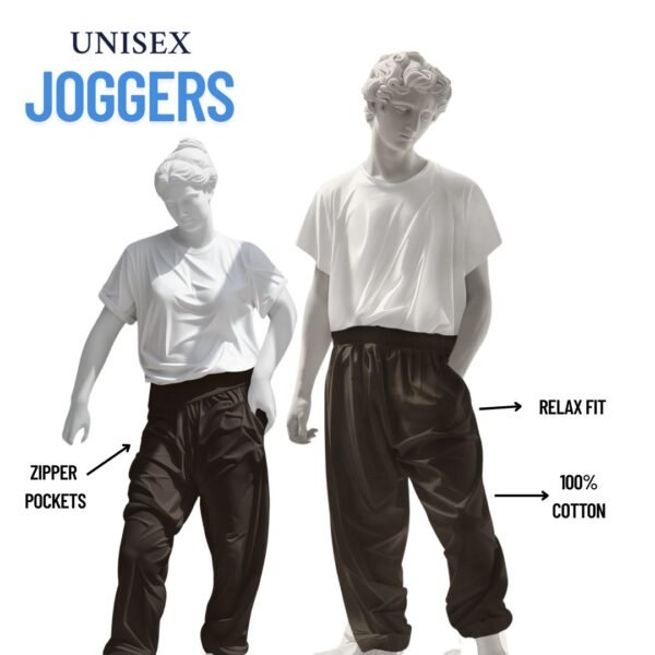 UNISEX JOGGER WITH ZIP POCKET - Image 5