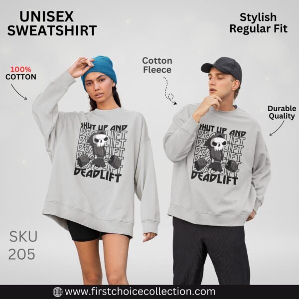 DEADLIFT PRINTED SWEATSHIRT UNISEX - Image 5