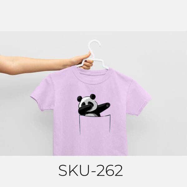 PANDA PRINTED KIDS T SHIRTS - Image 24