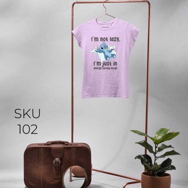 I'M NOT LAZY PRINTED KIDS T SHIRTS
