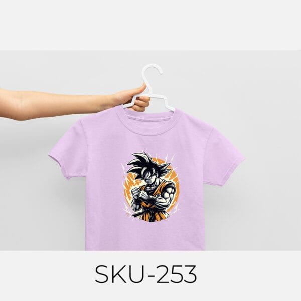 GOKU PRINTED KIDS T SHIRTS - Image 25