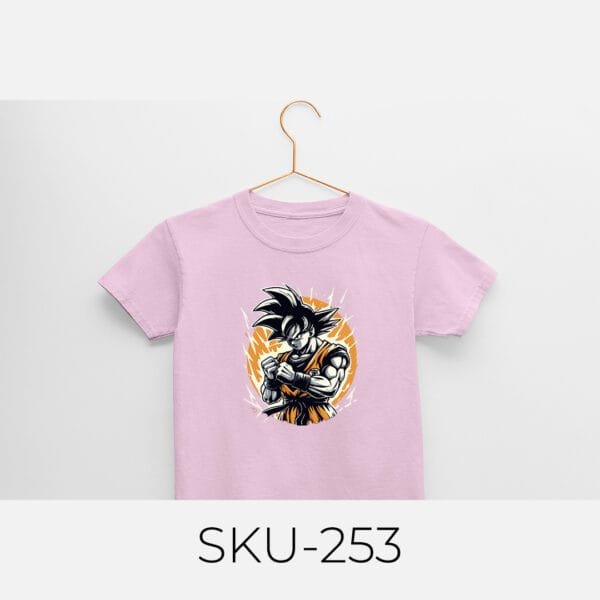 GOKU PRINTED KIDS T SHIRTS - Image 19