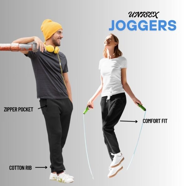 UNISEX JOGGER COTTON (240 GSM) - Image 4
