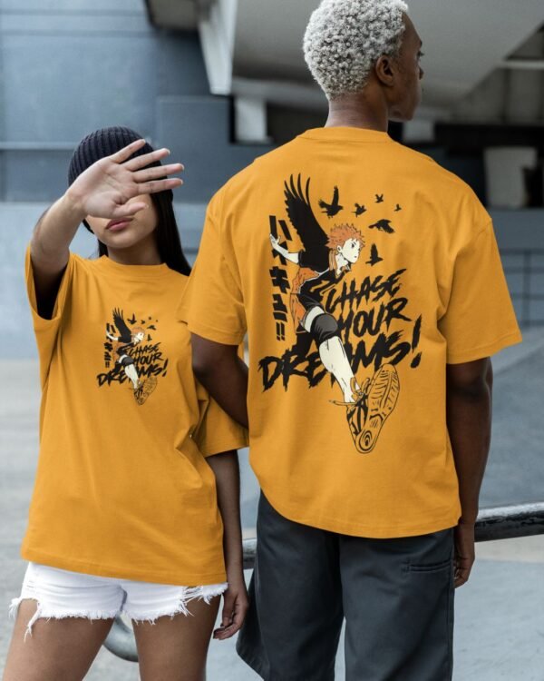 CHASE YOUR DREAMS PRINTED T SHIRT (180GSM) UNISEX - Image 3