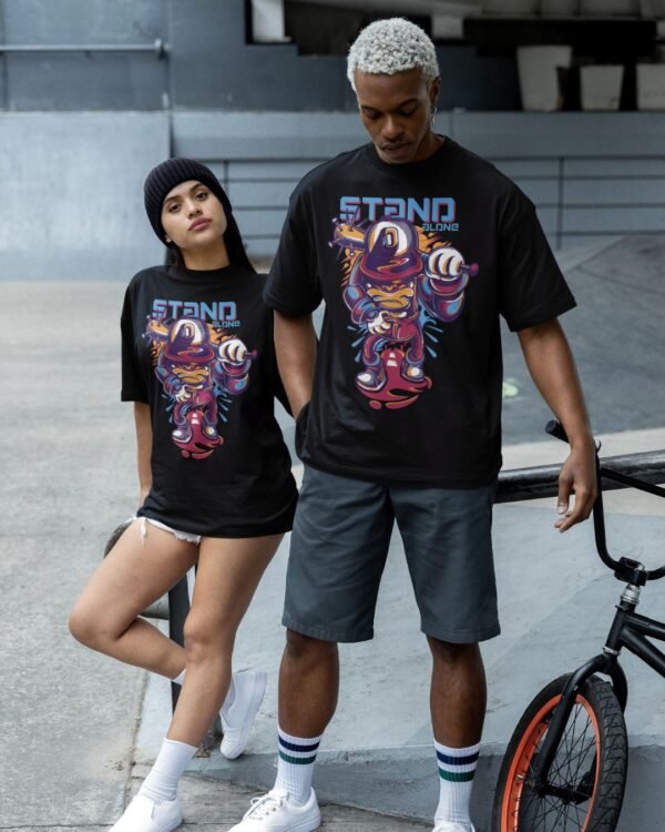 STAND ALONE PRINTED T SHIRT (180GSM) UNISEX - Image 3