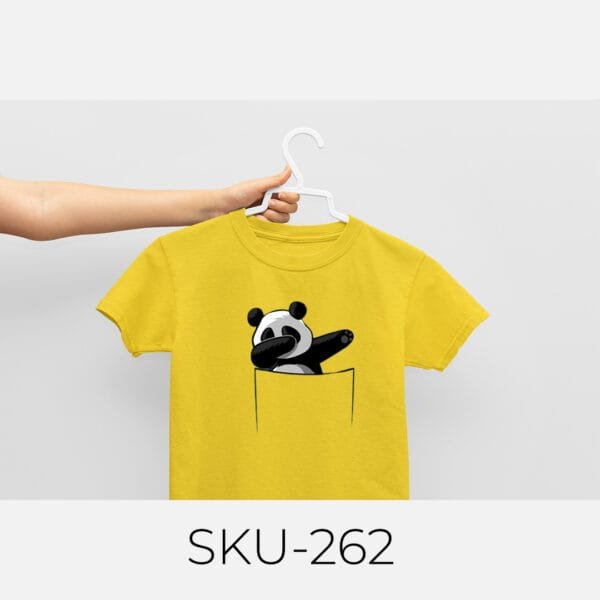 PANDA PRINTED KIDS T SHIRTS - Image 23