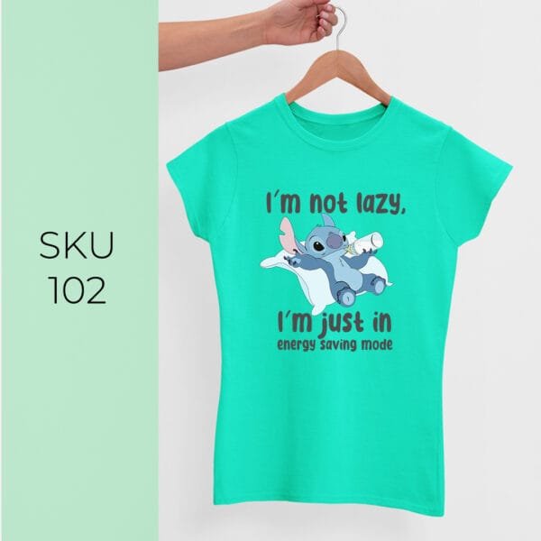 I'M NOT LAZY PRINTED KIDS T SHIRTS - Image 7