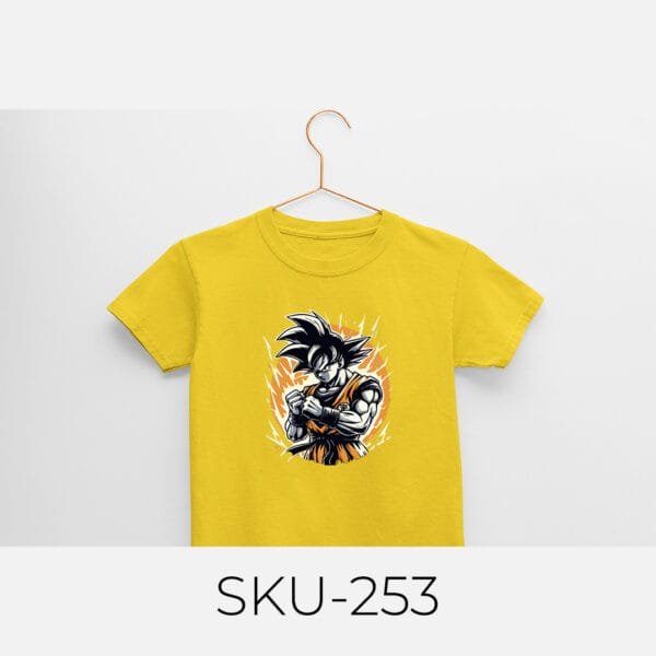 GOKU PRINTED KIDS T SHIRTS - Image 18