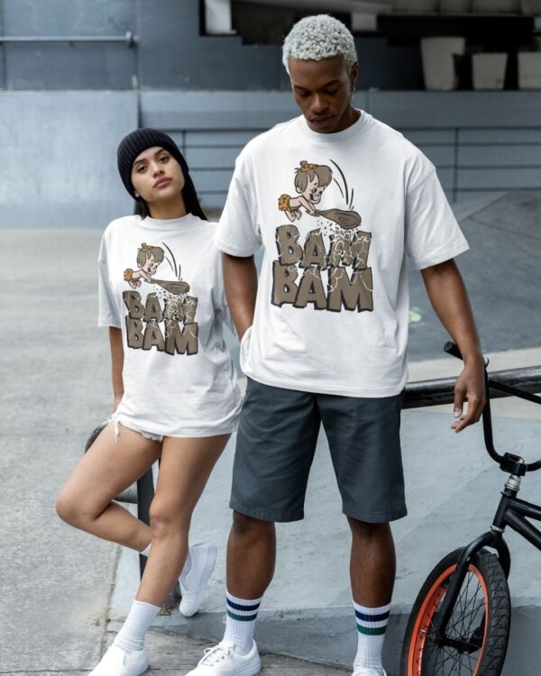 BAM BAM PRINTED T SHIRT PREMIUM UNISEX - Image 5