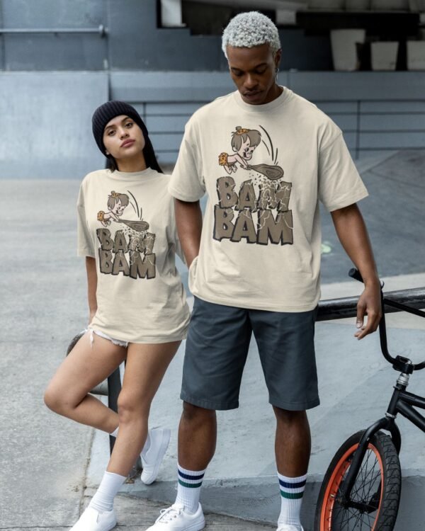 BAM BAM PRINTED T SHIRT PREMIUM UNISEX - Image 2