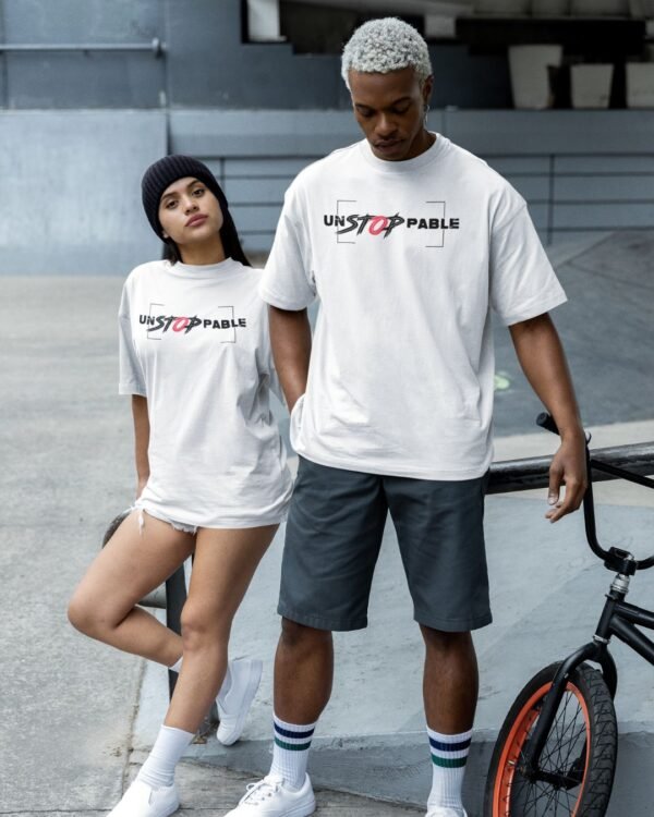 UNSTOPPABLE PRINTED T SHIRT (220 GSM) UNISEX - Image 6