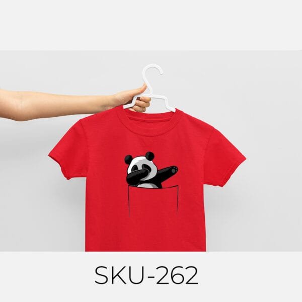 PANDA PRINTED KIDS T SHIRTS - Image 22