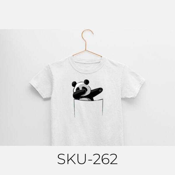 PANDA PRINTED KIDS T SHIRTS - Image 16