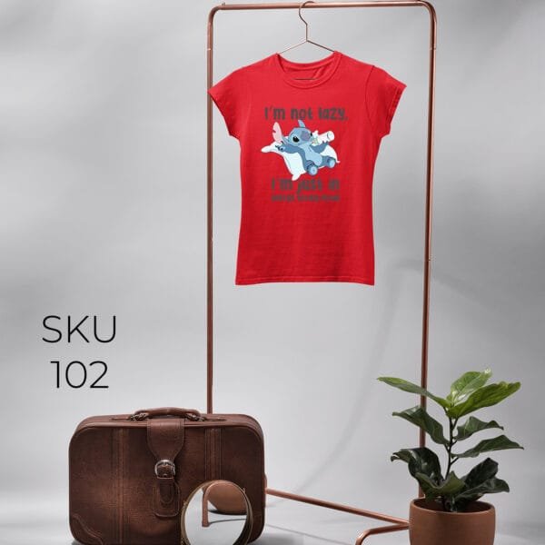 I'M NOT LAZY PRINTED KIDS T SHIRTS - Image 11