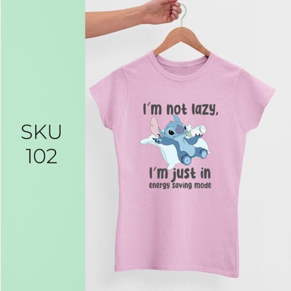 I'M NOT LAZY PRINTED KIDS T SHIRTS - Image 6