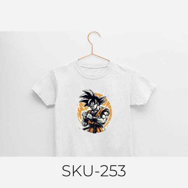 GOKU PRINTED KIDS T SHIRTS - Image 17
