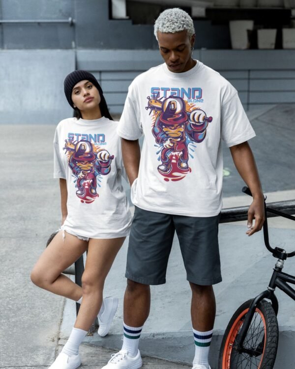 STAND ALONE PRINTED T SHIRT (180GSM) UNISEX - Image 4