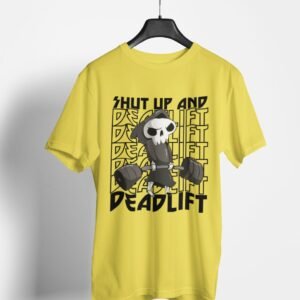 DEADLIFT PRINTED GYM T SHIRT (220 GSM) UNISEX