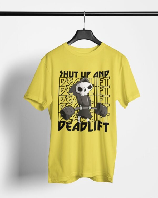 DEADLIFT PRINTED GYM T SHIRT (220 GSM) UNISEX