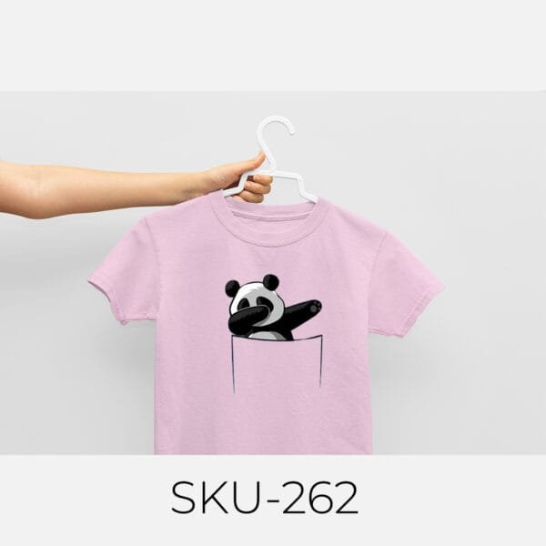 PANDA PRINTED KIDS T SHIRTS - Image 21