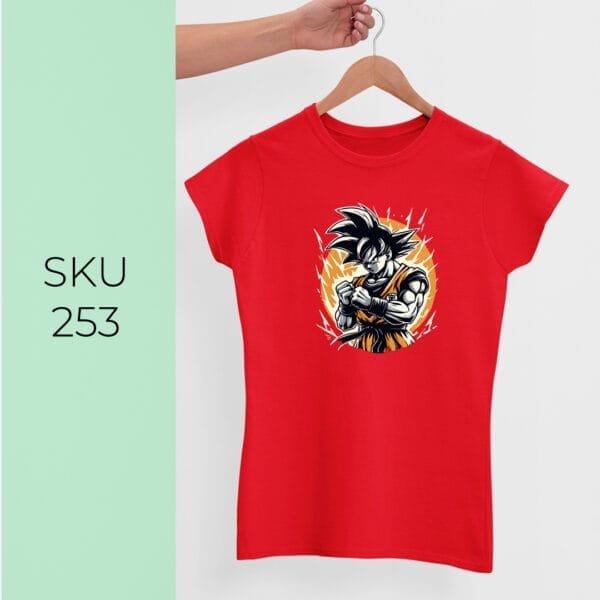 GOKU PRINTED KIDS T SHIRTS - Image 4