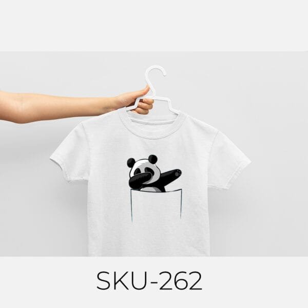 PANDA PRINTED KIDS T SHIRTS - Image 20