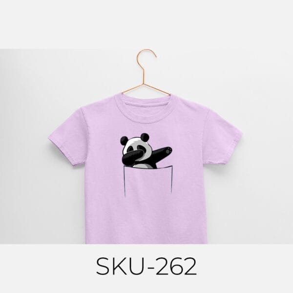 PANDA PRINTED KIDS T SHIRTS - Image 14