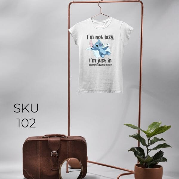 I'M NOT LAZY PRINTED KIDS T SHIRTS - Image 9