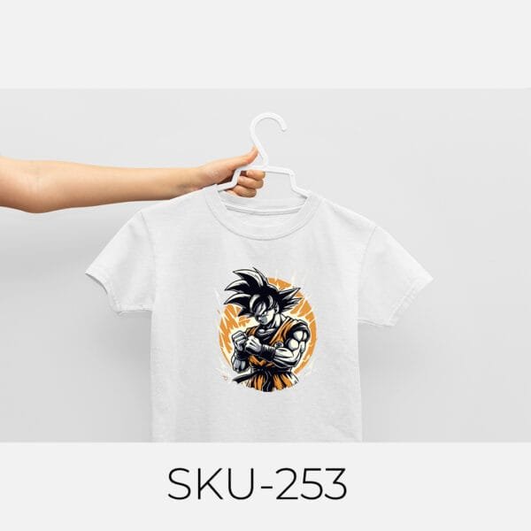 GOKU PRINTED KIDS T SHIRTS - Image 21