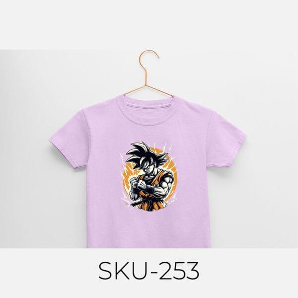 GOKU PRINTED KIDS T SHIRTS - Image 15