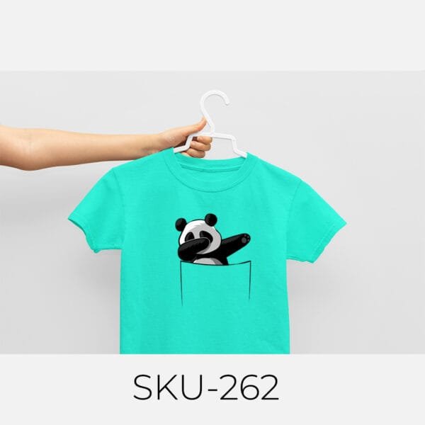 PANDA PRINTED KIDS T SHIRTS - Image 19