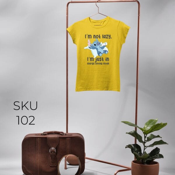 I'M NOT LAZY PRINTED KIDS T SHIRTS - Image 8