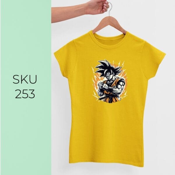 GOKU PRINTED KIDS T SHIRTS - Image 3