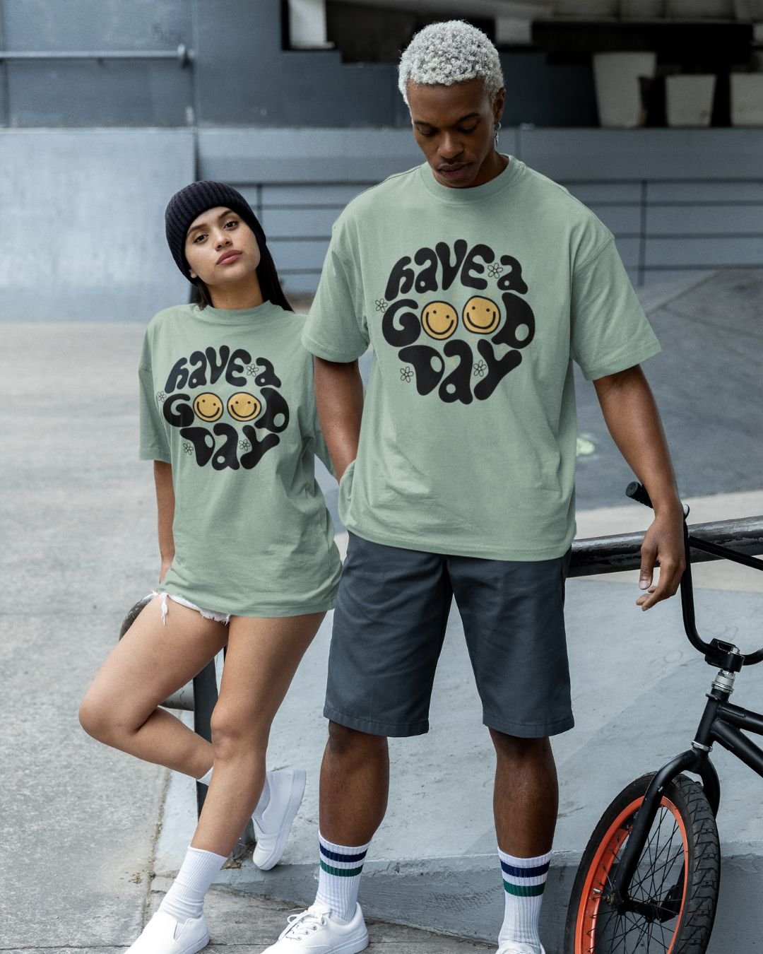 GOOD DAY PRINTED T SHIRT (220gsm) UNISEX - Image 4