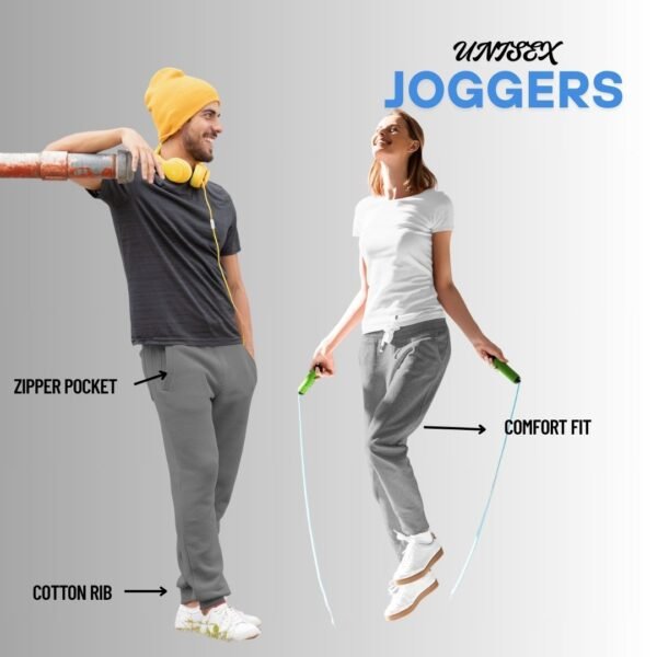 UNISEX JOGGER COTTON (240 GSM) - Image 2