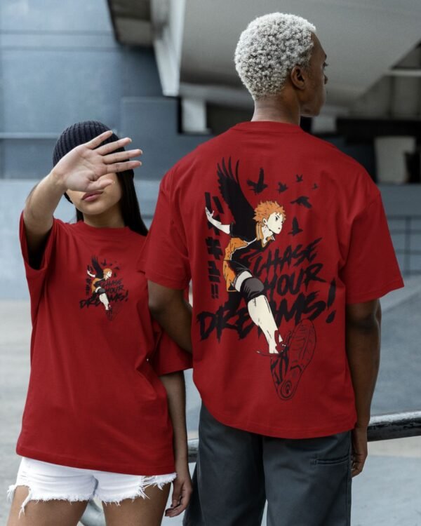 CHASE YOUR DREAMS PRINTED T SHIRT (180GSM) UNISEX - Image 4