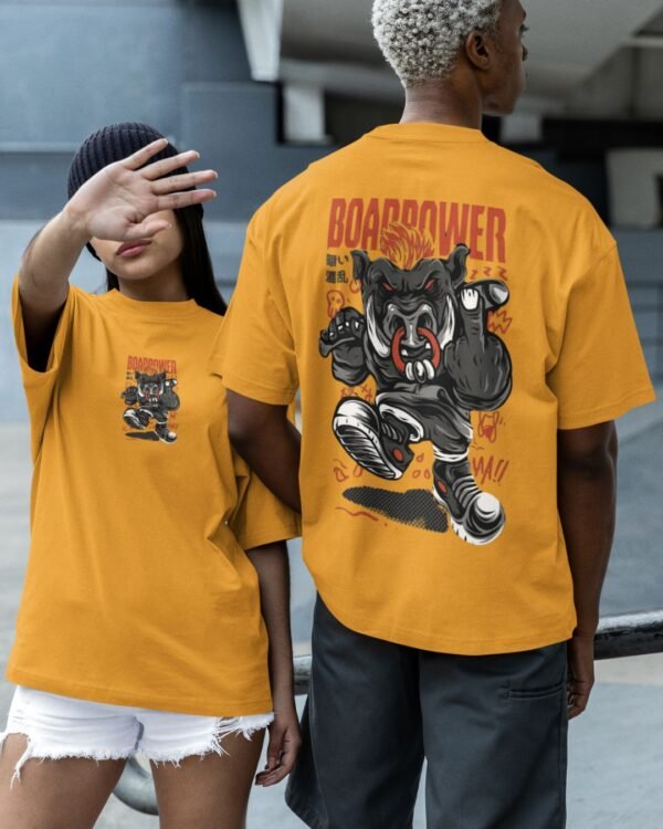 BULL PRINTED T SHIRT (180GSM) UNISEX - Image 4