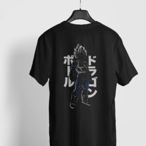 VEGETA ANIME PRINTED T SHIRT (180GSM) UNISEX