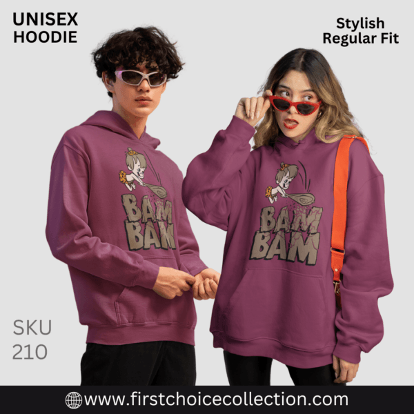 BAM BAM PRINTED HOODIES UNISEX - Image 4