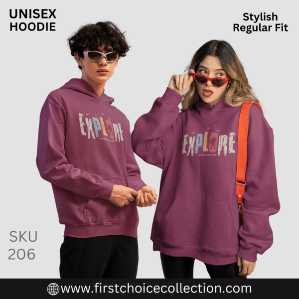 EXPLORE PRINTED HOODIES UNISEX - Image 3