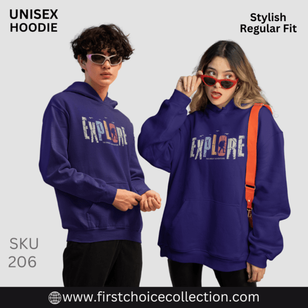 EXPLORE PRINTED HOODIES UNISEX - Image 5