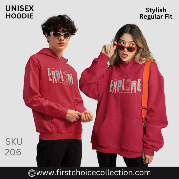 EXPLORE PRINTED HOODIES UNISEX - Image 4