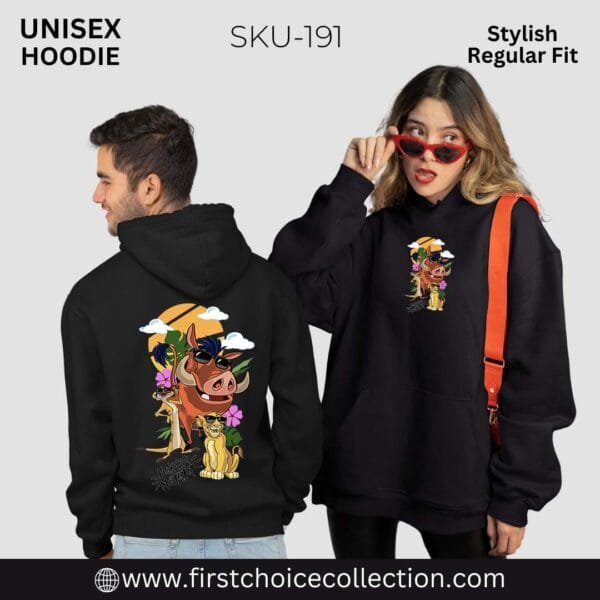 HAKUNA MATATA PRINTED HOODIES UNISEX - Image 9