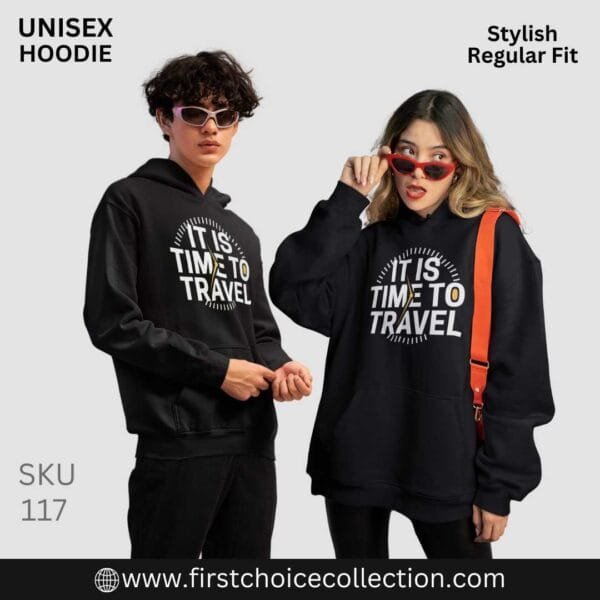 TRAVELING PRINTED HOODIES UNISEX - Image 6
