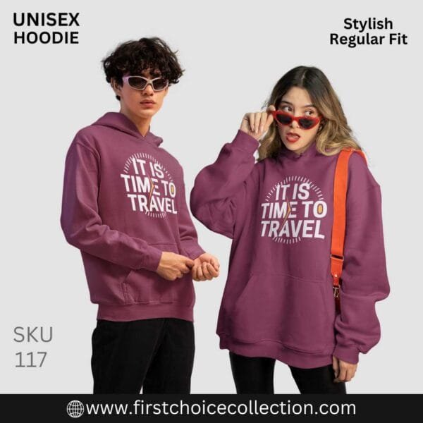 TRAVELING PRINTED HOODIES UNISEX - Image 7