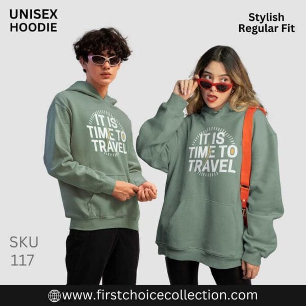 TRAVELING PRINTED HOODIES UNISEX - Image 5